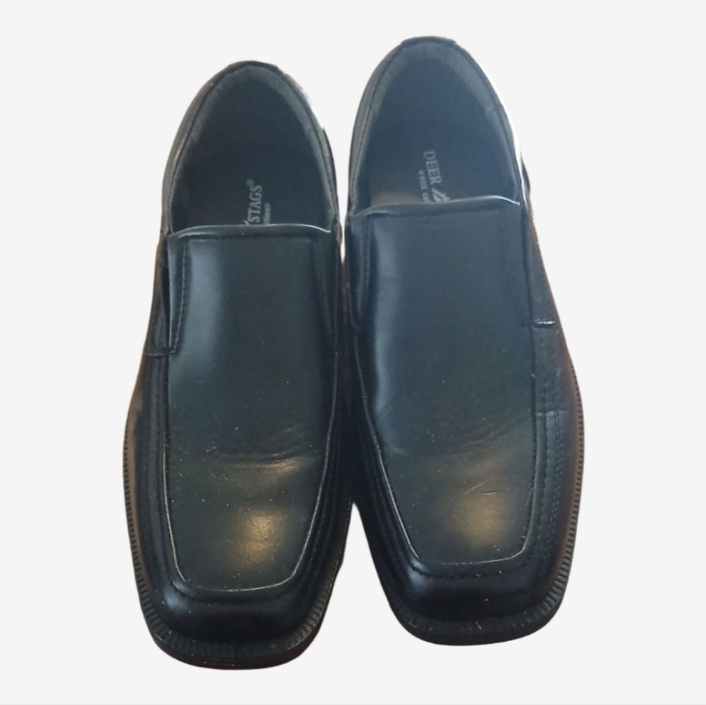 Deer Stags Black Men's Loafers Size 10.5 W